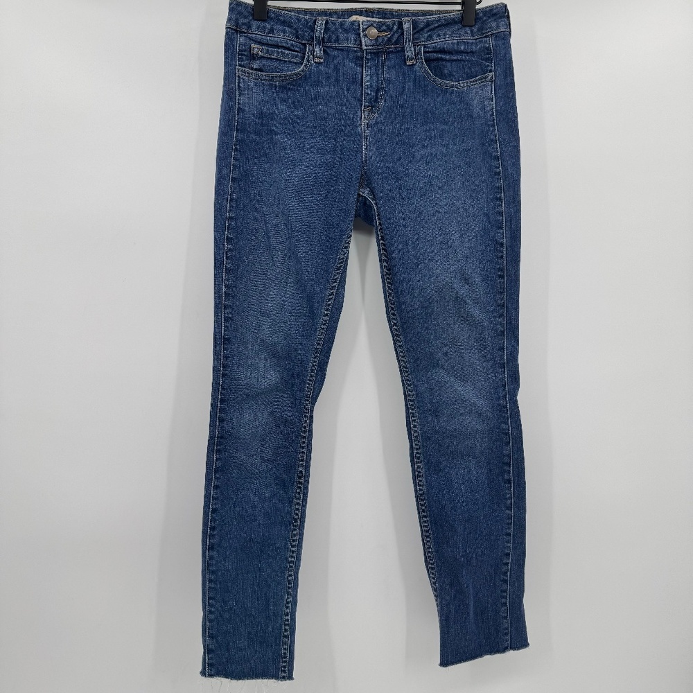 Vince Blue Ankle & Cropped Jeans
